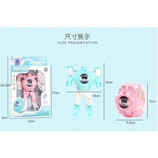 Đồng hồ ROBOT đeo tay cho bé, nhiều màu săc dễ thương siêu ngầu