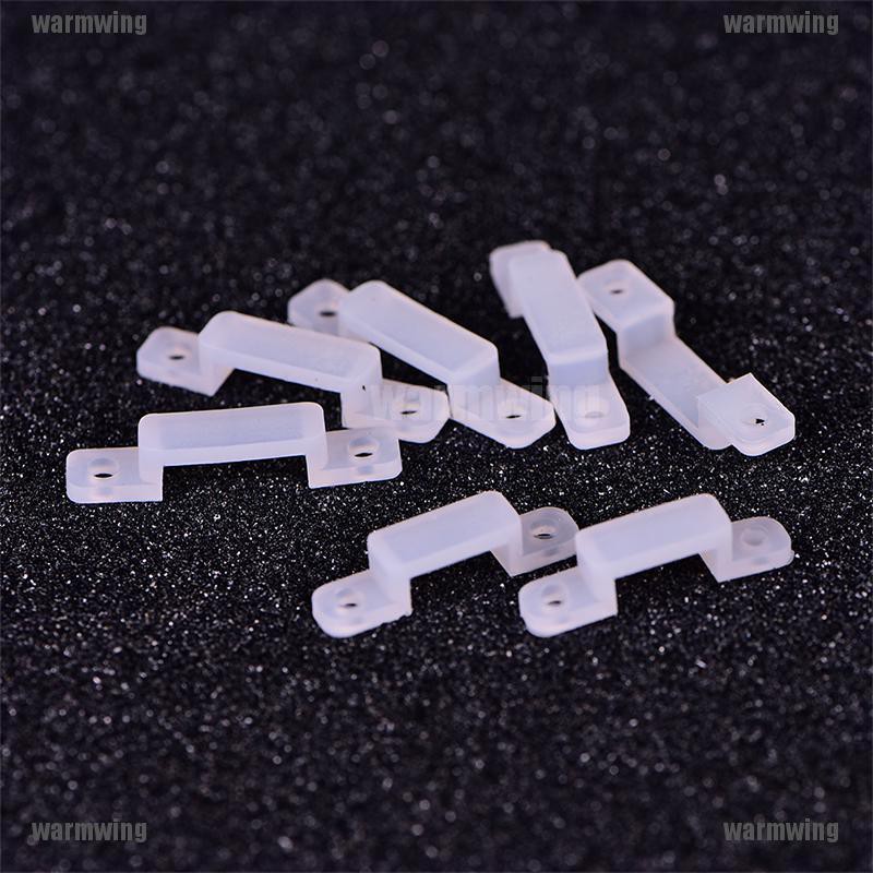 Set 50 Kẹp silicone Mềm Cố Định Đèn Ngủ 10 / 14mm