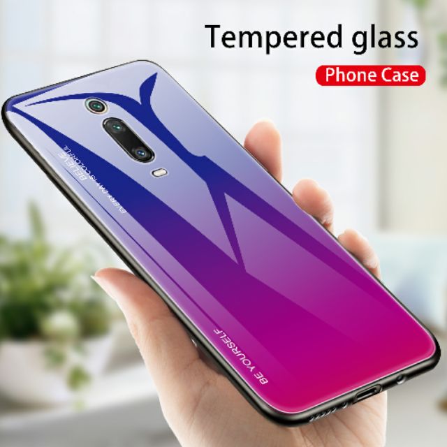 Ốp lưng Redmi K20 / K20 Pro / Mi 9T kính đa sắc thời trang cao cấp chống sốc