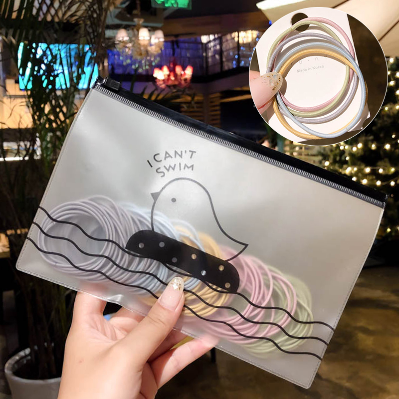 Dây Buộc Tóc Co Giãn Thiết Kế Đơn Giản