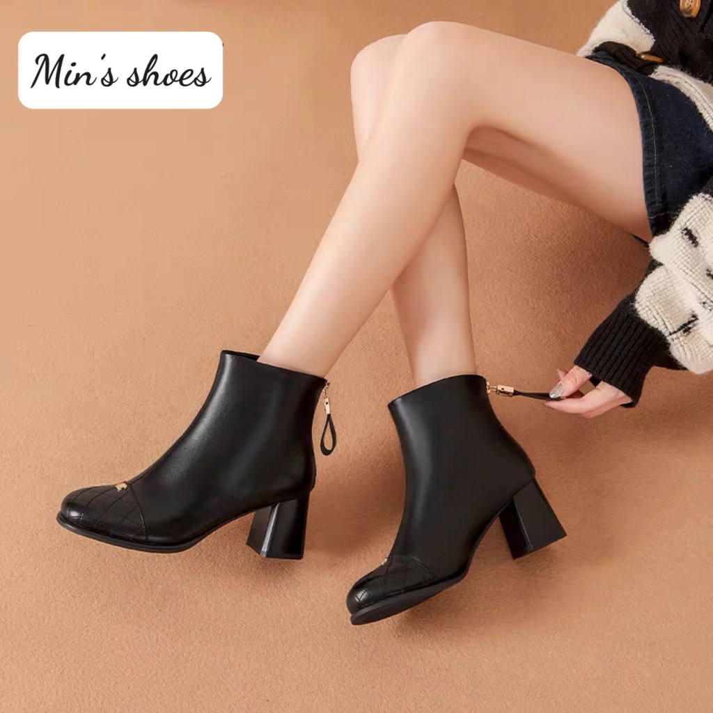 Min's Shoes - Giày Bốt Da Mềm Cao Cấp Bốt 124