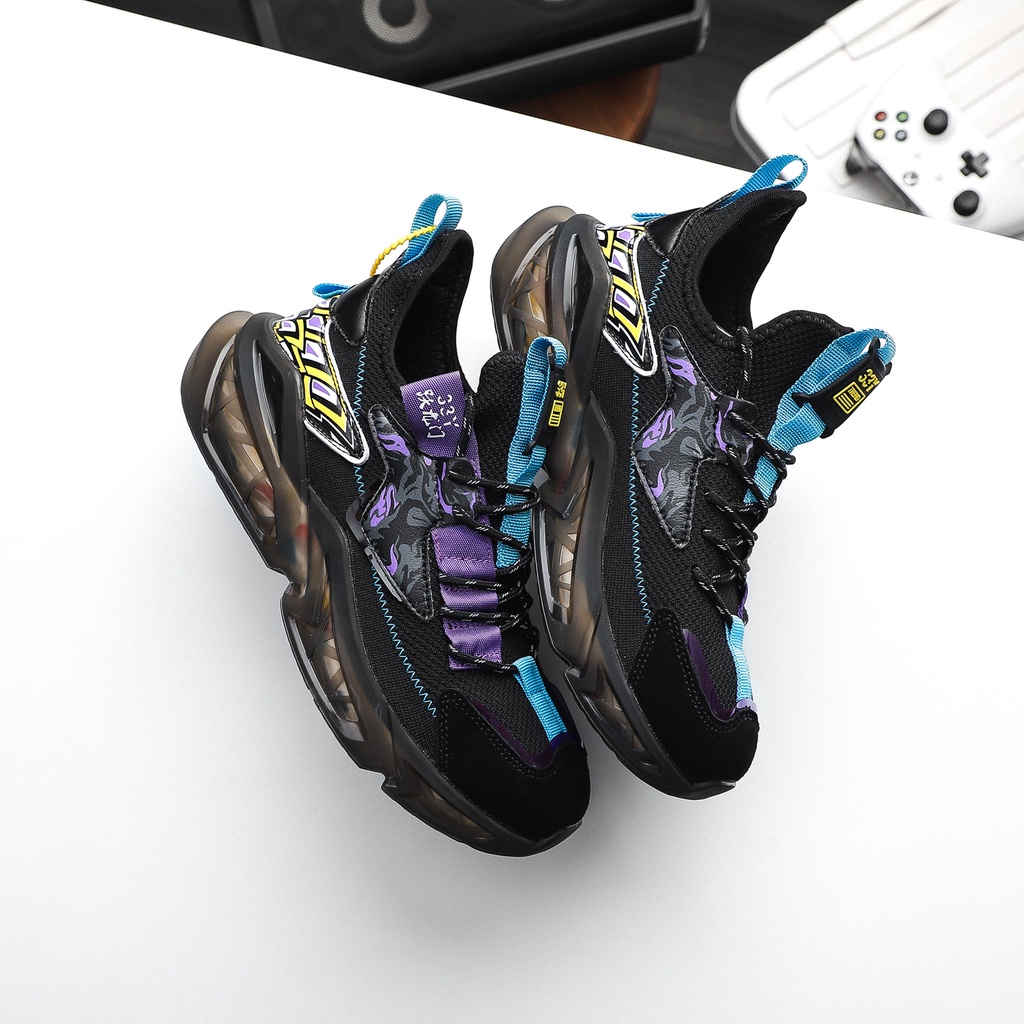 Giày Nam 33Y Trend Violet Blue , Chất Liệu Đế Giày Cao Su Nhân Tạo, GI000615, SOMEHOW
