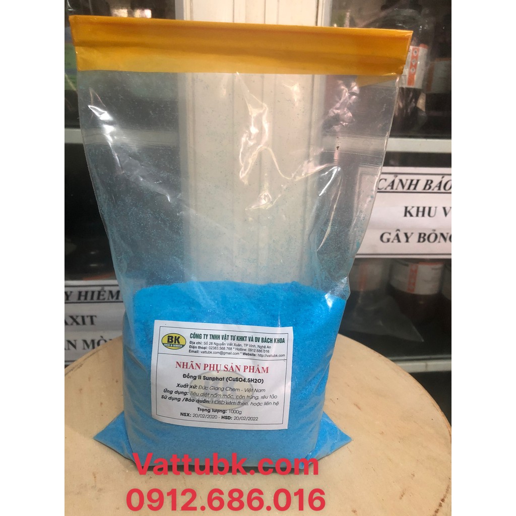 Đồng Sunphat CuSO4 diệt tảo