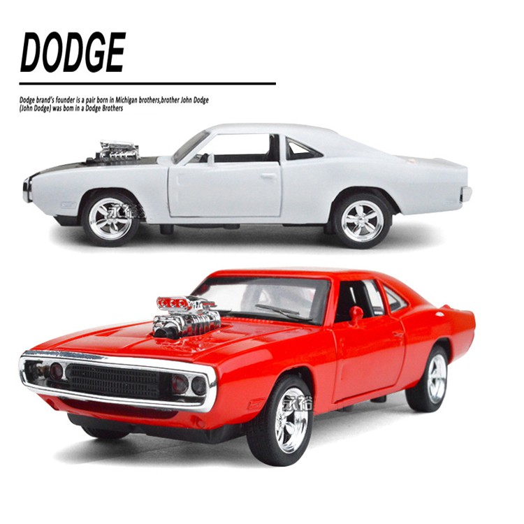 Đồ chơi ô tô xe hơi mô hình Fast and Furious Dodge bằng hợp kim tinh xảo - Model 132 (Nhiều màu)