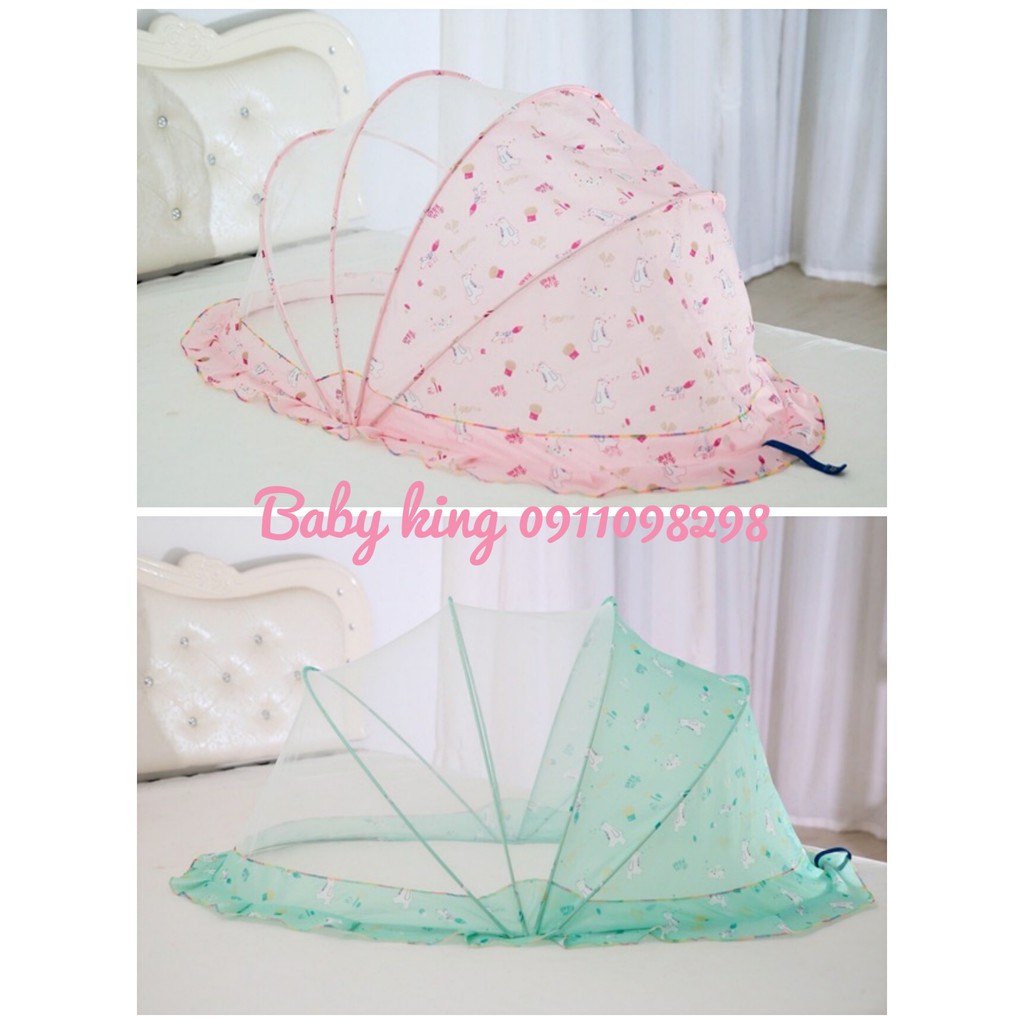 [Mã 267FMCGSALE giảm 8% đơn 500K] Mùng/màn chụp Kiluta. Linsoo gấp gọn cao cấp cho bé