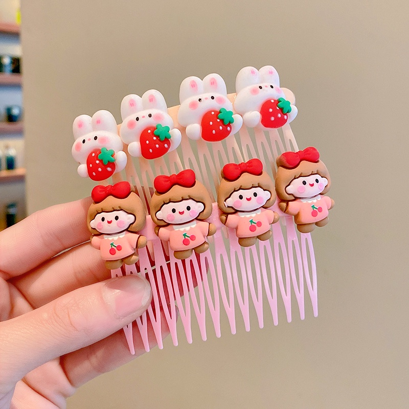 Kẹp Tóc Kiểu Dáng Hoạt Hình Dễ Thương Xinh Xắn Cho Bé Gái