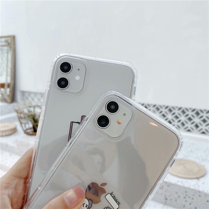 Ốp điện thoại từ TPU mềm in hình Kaws chống sốc cho Iphone 13 Pro Max X XR XS MAX 6s 7 8 plus 12/11 pro max 7plus 8plus 13mini