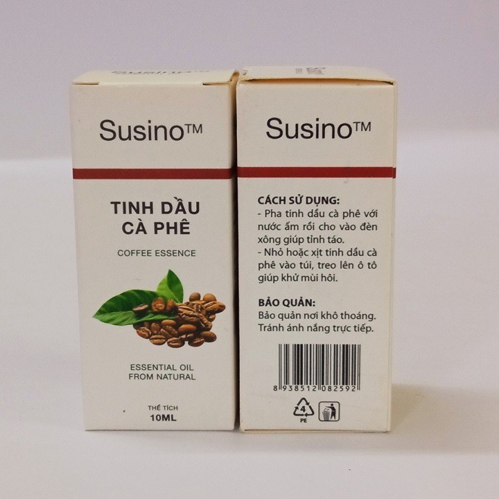 Tinh dầu thiên nhiên nguyên chất thơm phòng đuổi côn trùng Susino - Lọ 10ml