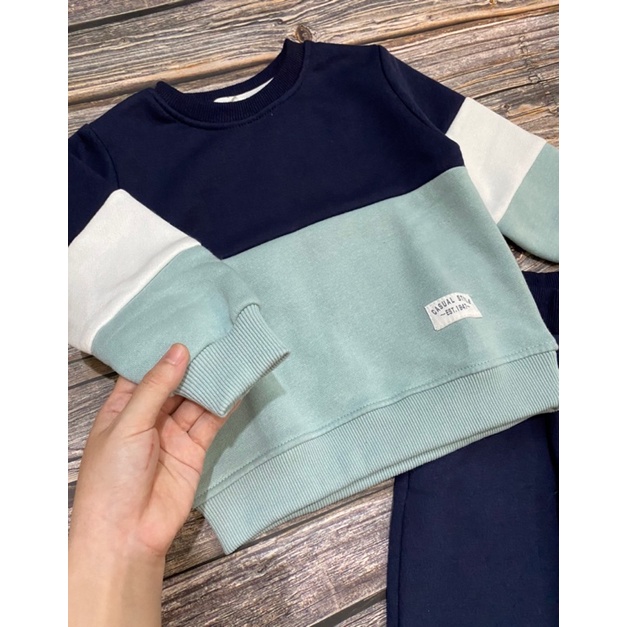 Bộ nỉ HM dư xịn cho bé trai