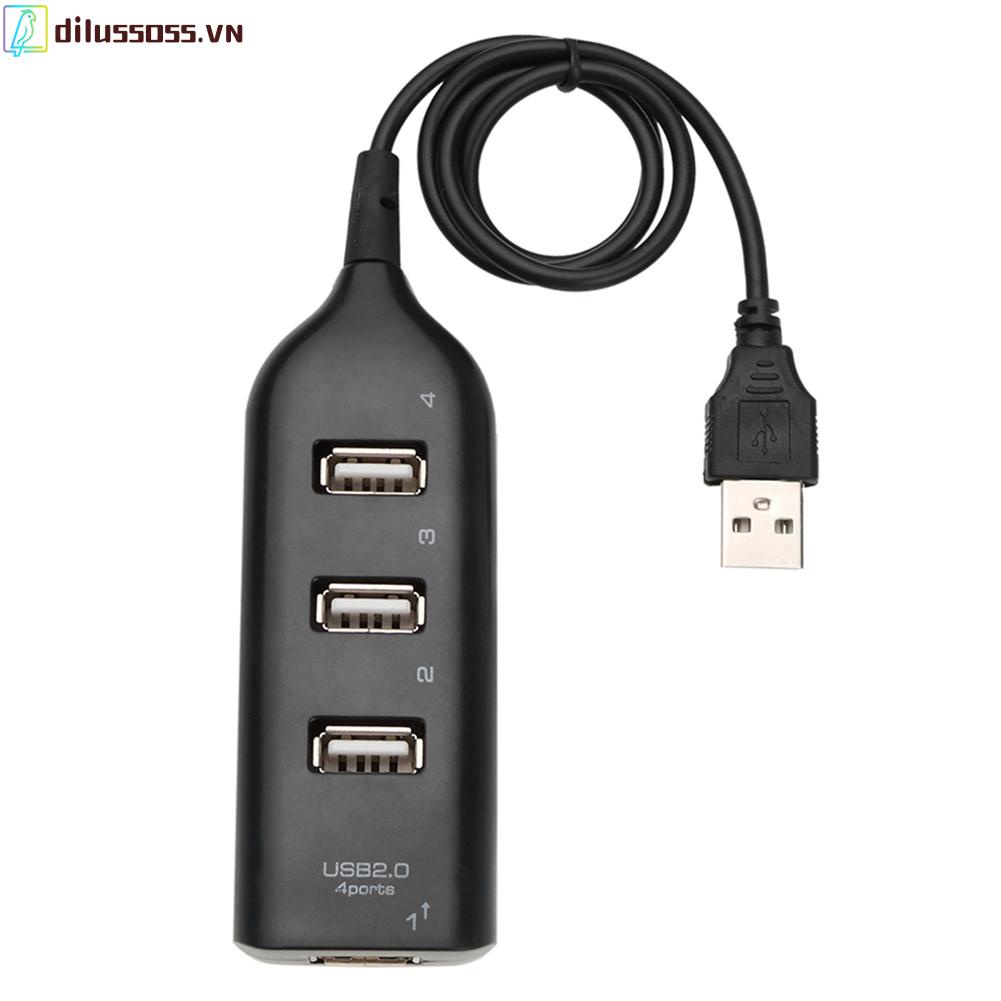 Bộ chia 4 cổng USB 2.0 tốc độ cao 5Mbps