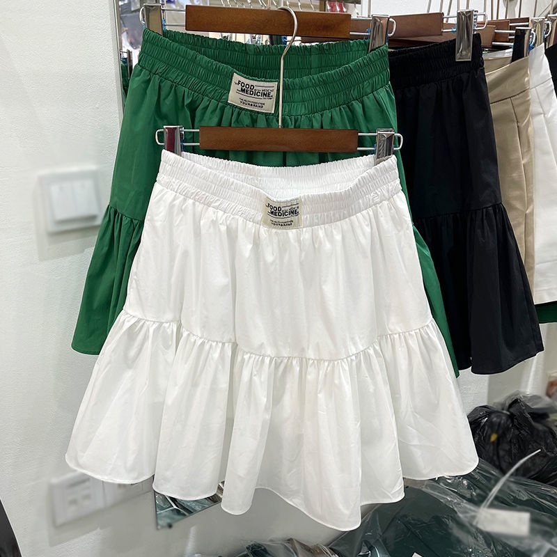 Chân váy BH dáng chữ A lưng cao phong cách Pháp thời trang nữ