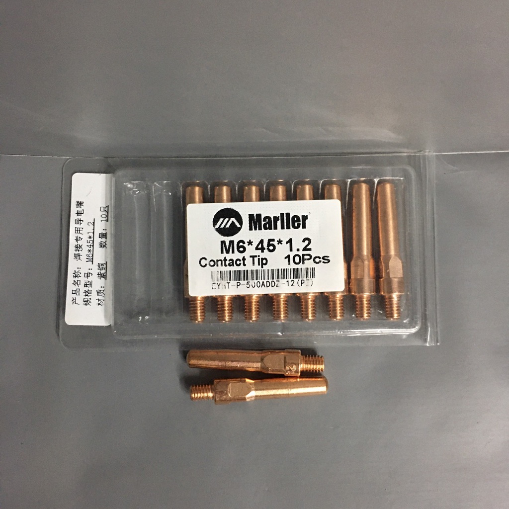Bép Hàn Mig M6*45*0.8-1.0-1.2mm- Bép Hàn Pana Cho Súng Hàn MIG