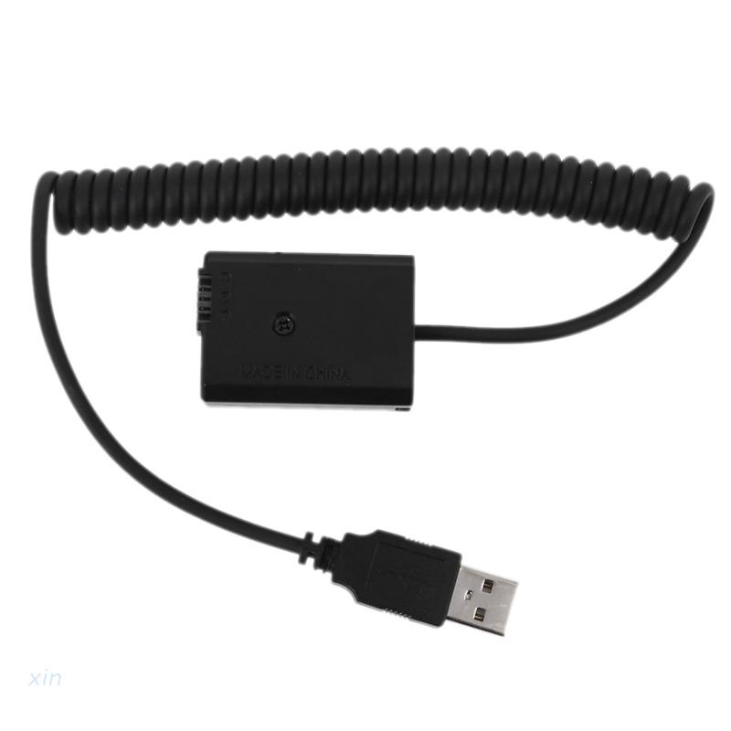 Cáp Chuyển Đổi Nguồn Điện USB Sang NP-FW50 Cho Sony A7 A7RII A6500 A6400 A6300 A6100 A6000
