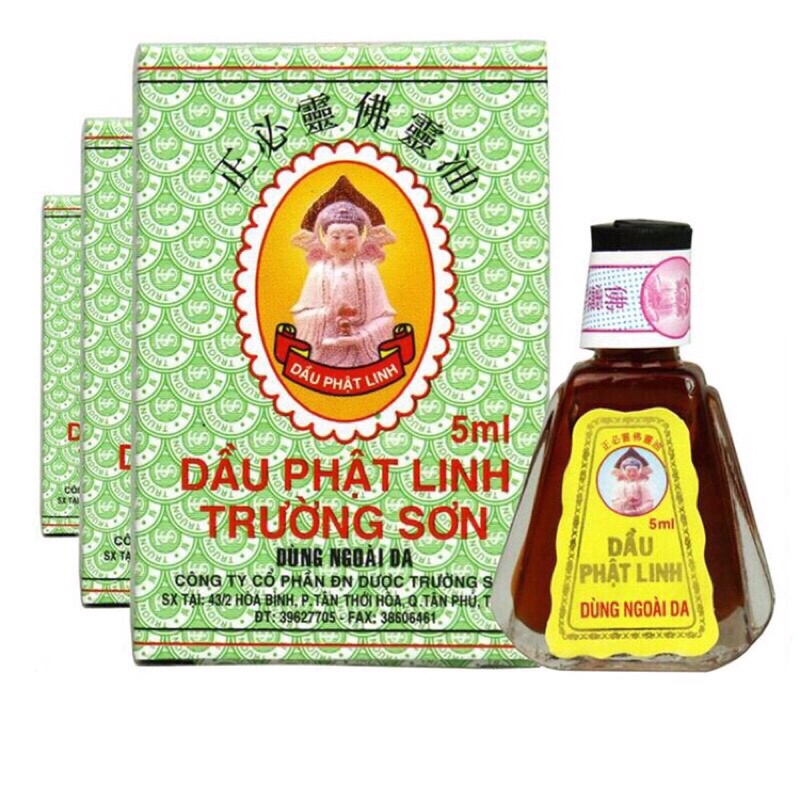 Dầu Phật Linh phòng cảm lạnh