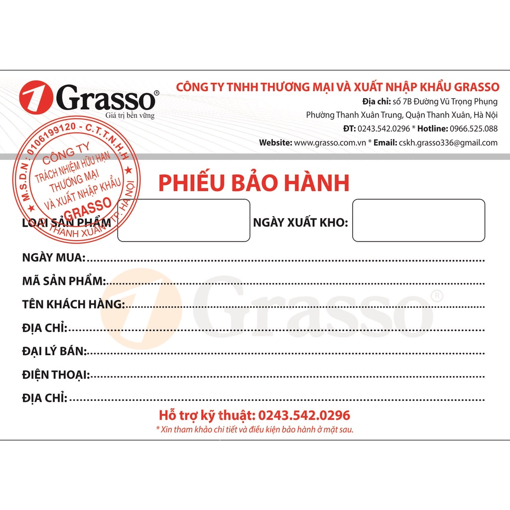 Máy hút mùi cổ điển Grasso GS 702B đen bóng nhỏ gọn dễ lắp đặt