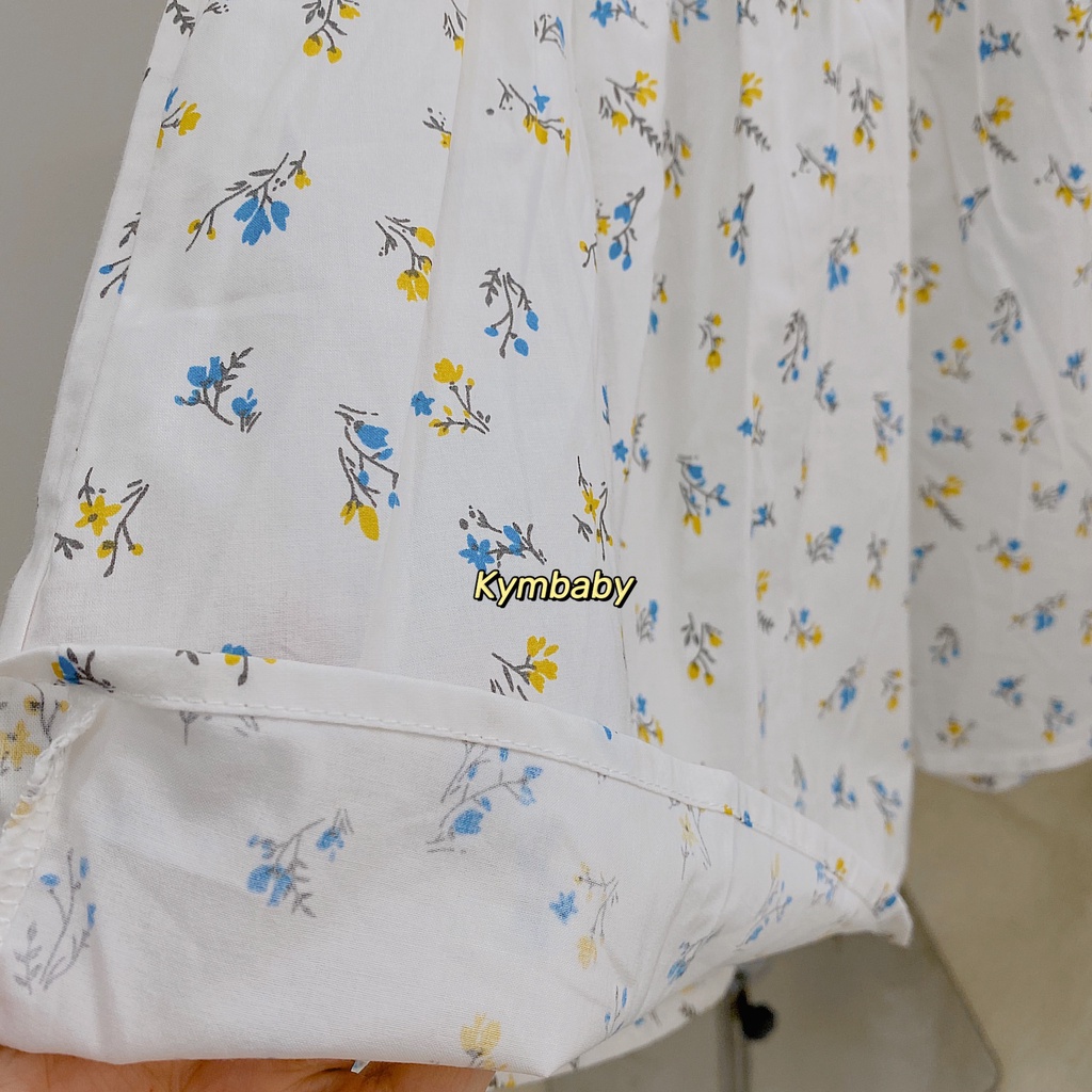 Đầm babydoll cổ bèo cho bé D641