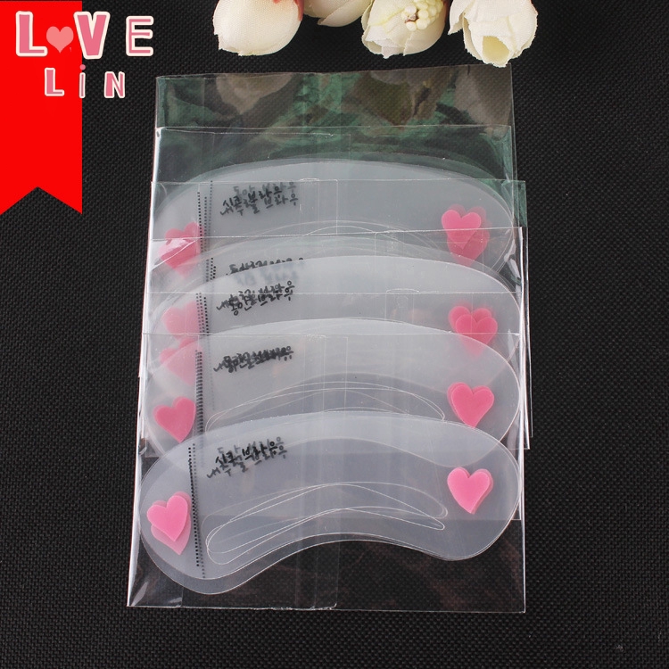 Set 3 Khuôn Kẻ Lông Mày Chất Lượng Cao Dùng Để Trang Điểm