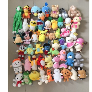 Lô 50 gấu bông mini size 12-15cm
