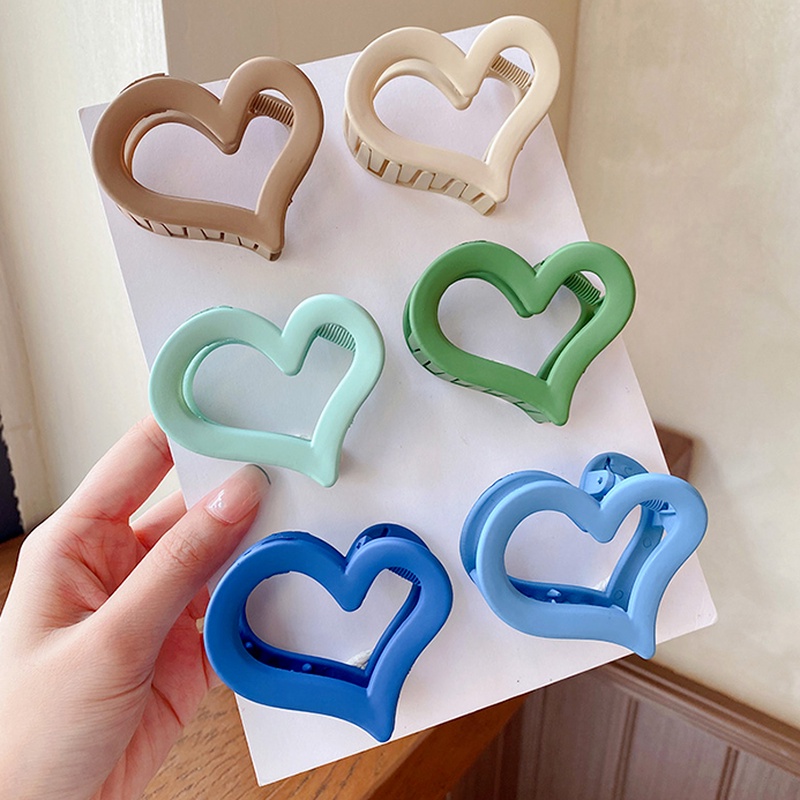 Kẹp tóc hình trái tim thời trang Hàn Quốc cho nữ