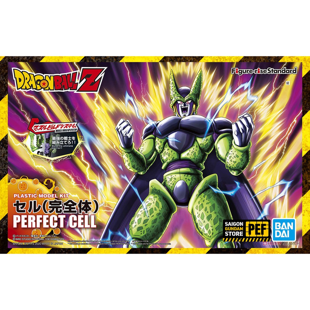 Mô hình Dragonball chính hãng - Mô hình lắp ráp Figure-rise Standard Cell (Perfect) (Plastic model) Bandai