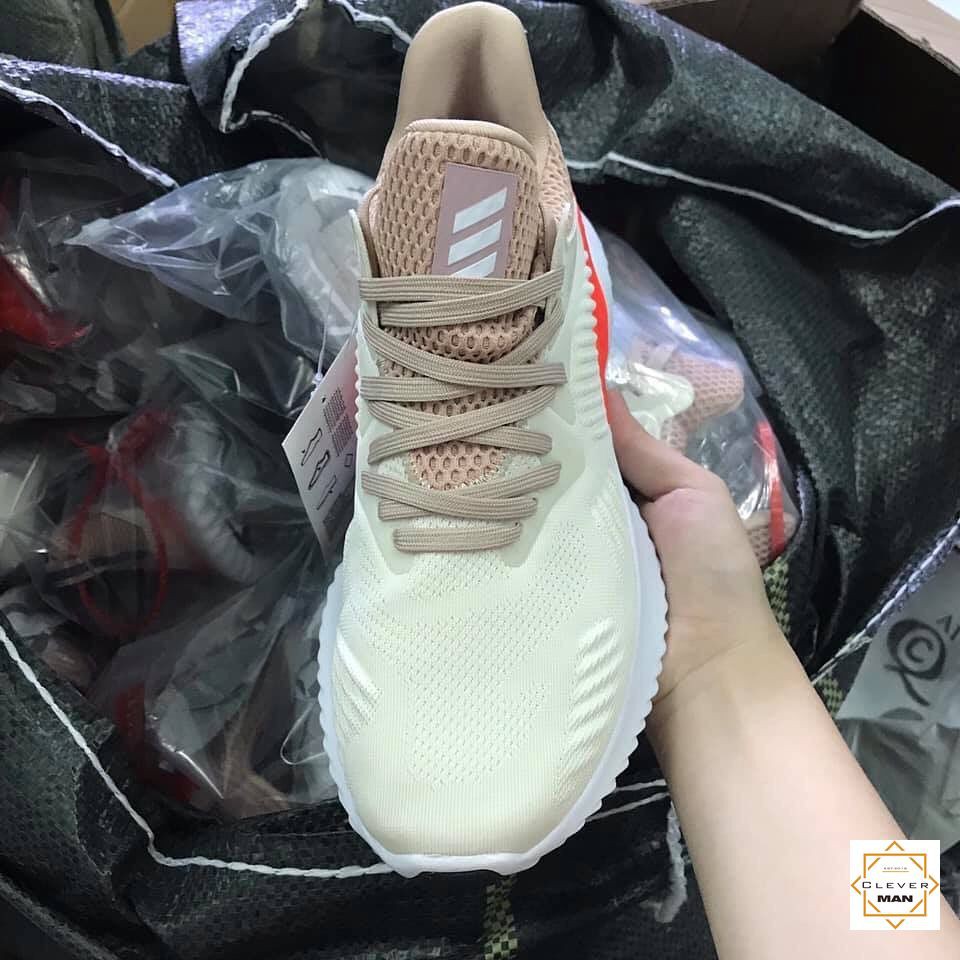 Giày thể thao ALPHABOUNCE beyond 2018 Màu kem gót đỏ