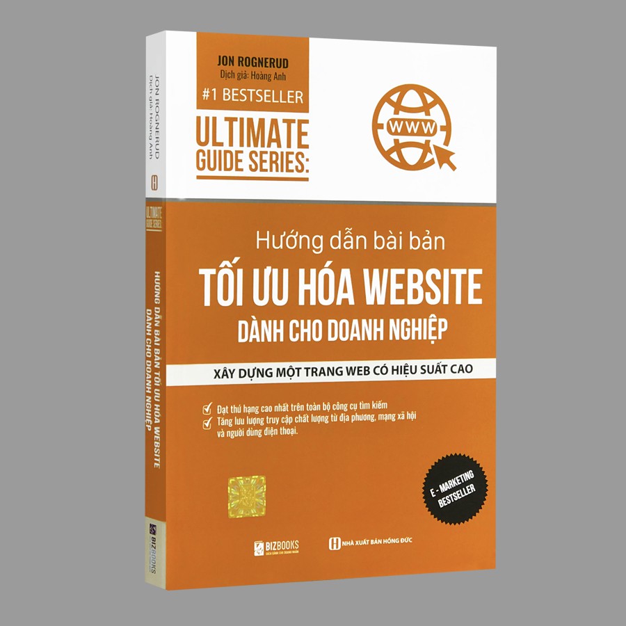 Sách - Hướng dẫn bài bản Tối Ưu Hóa Website Dành Cho Doanh Nghiệp - 1 BestSeller