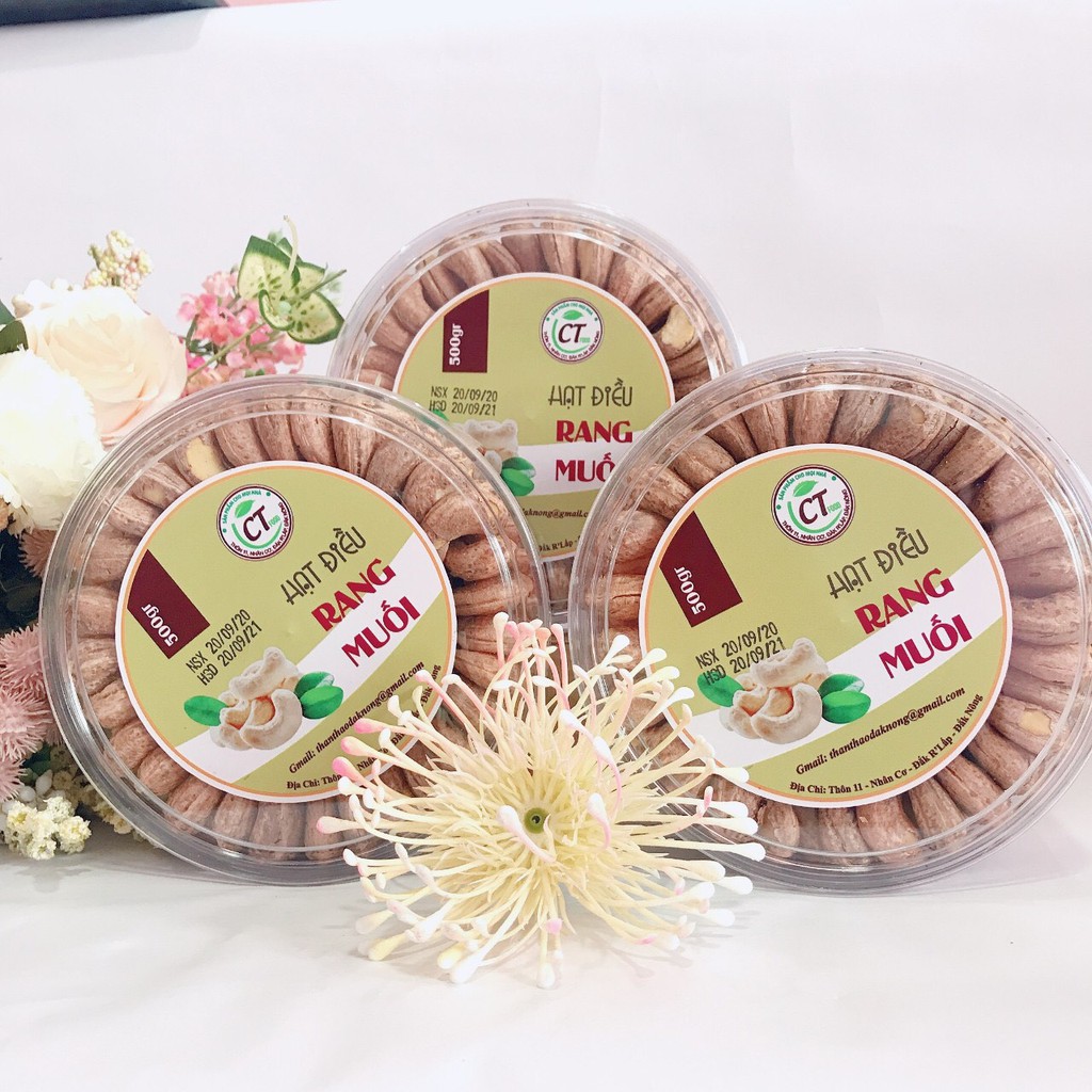 Hạt Điều Rang Muối [500g - Phân Loại A+] ⚜️FREESHIP⚜️ Hạt Điều Rang Muối Size Lớn Có Vỏ Lụa Đặc Sản Tây Nguyên | BigBuy360 - bigbuy360.vn