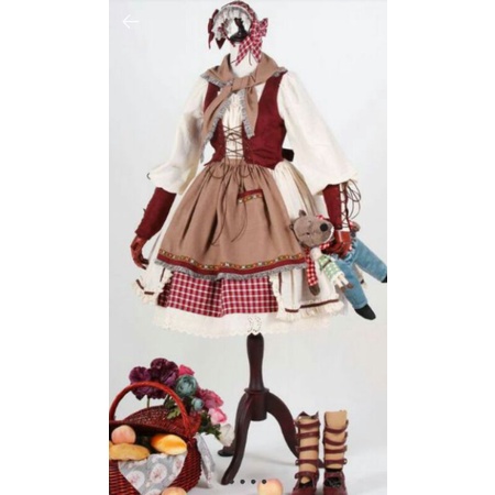 Đầm Cosplay  thiếu nữ nông thôn