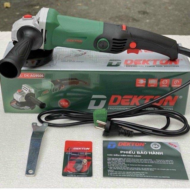 Máy mài góc chỉnh tốc Dekton AG 950S đá 1 tấc