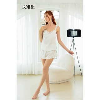 Bộ đồ ngủ hai dây ren loirechic bdn05