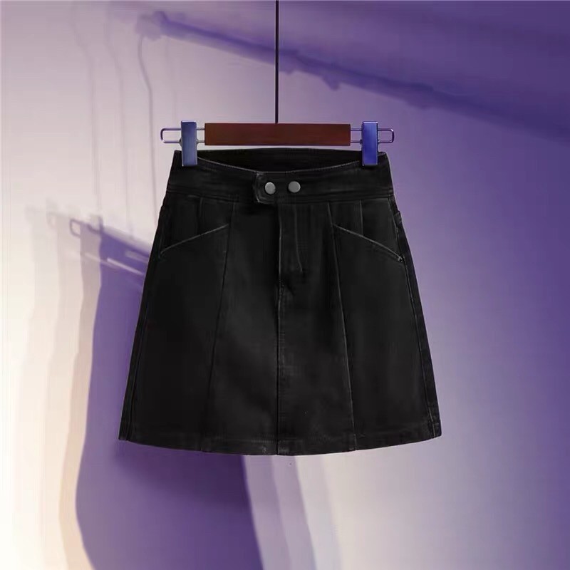 Chân váy bò - chân váy jeans ngắn