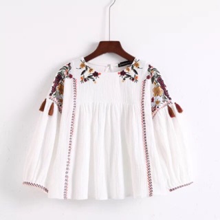 [CÓ SẴN] Áo BOHO Linen