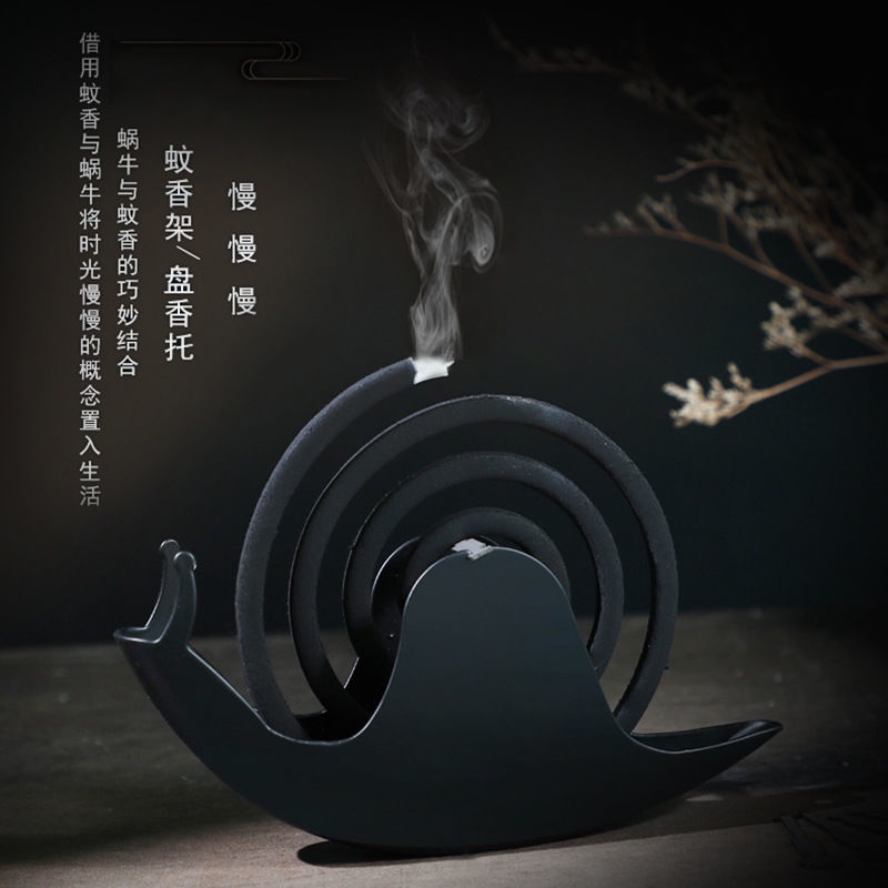 Giá Đỡ Cuộn Dây Nhang Muỗi Màu Xám Chống Rơi Tiện Dụng