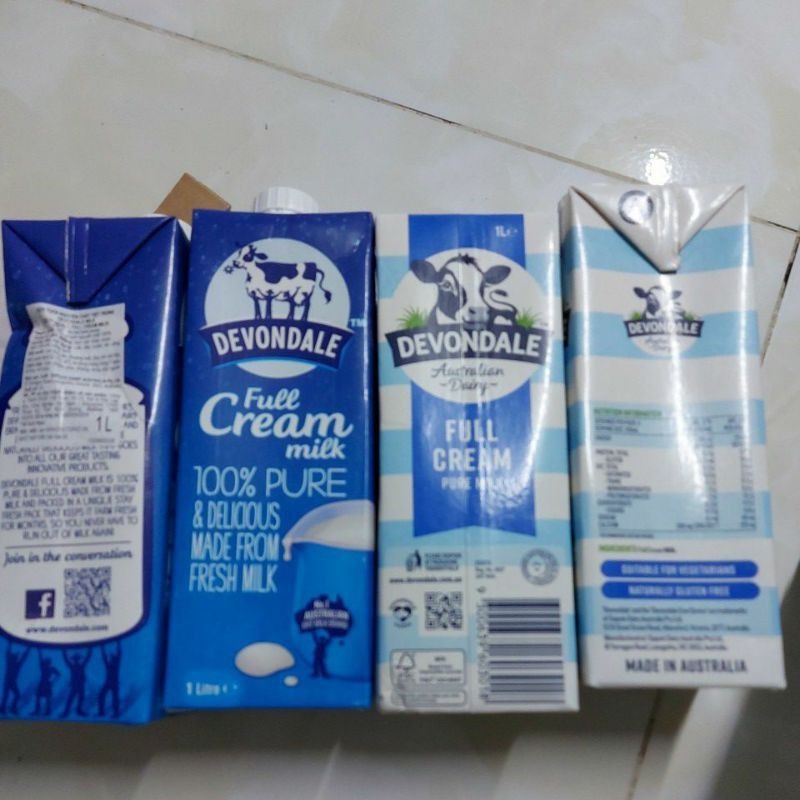 (Date T 11/2021) 10 HOP SỮA TƯƠI DEVONDALE FULL CREAM 1L ÚC | BigBuy360 - bigbuy360.vn