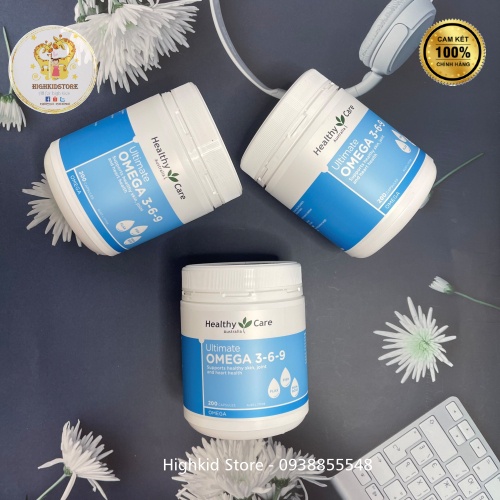 Omega 369 Healthy Care Úc 200 Viên