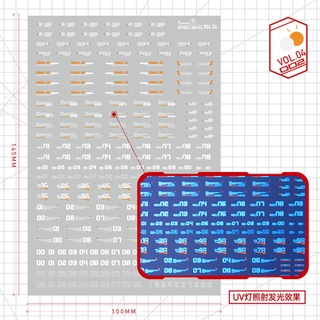 Decal nước Hobby Mio Custom Vol.04
