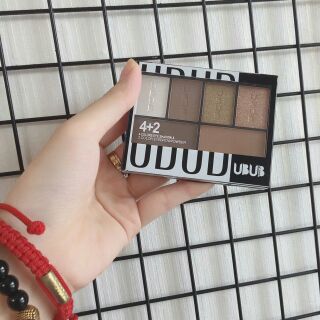 🌱🌱Phấn mắt UBUB 6 tone màu + kèm cọ 🌱🌱