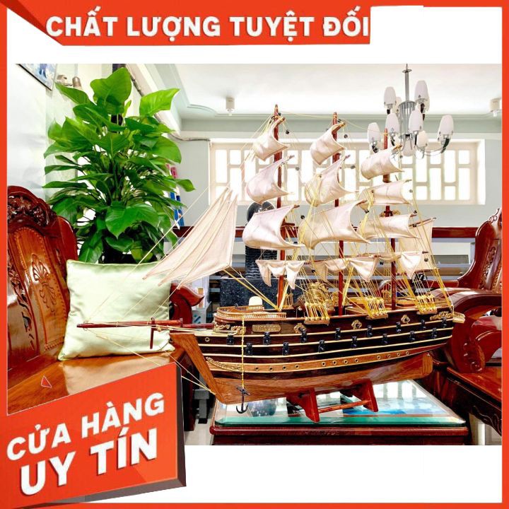 [FREE SHIP] Mô Hình Thuyền Buồm NAPOLEON - Loại I - Thân tàu 77cm