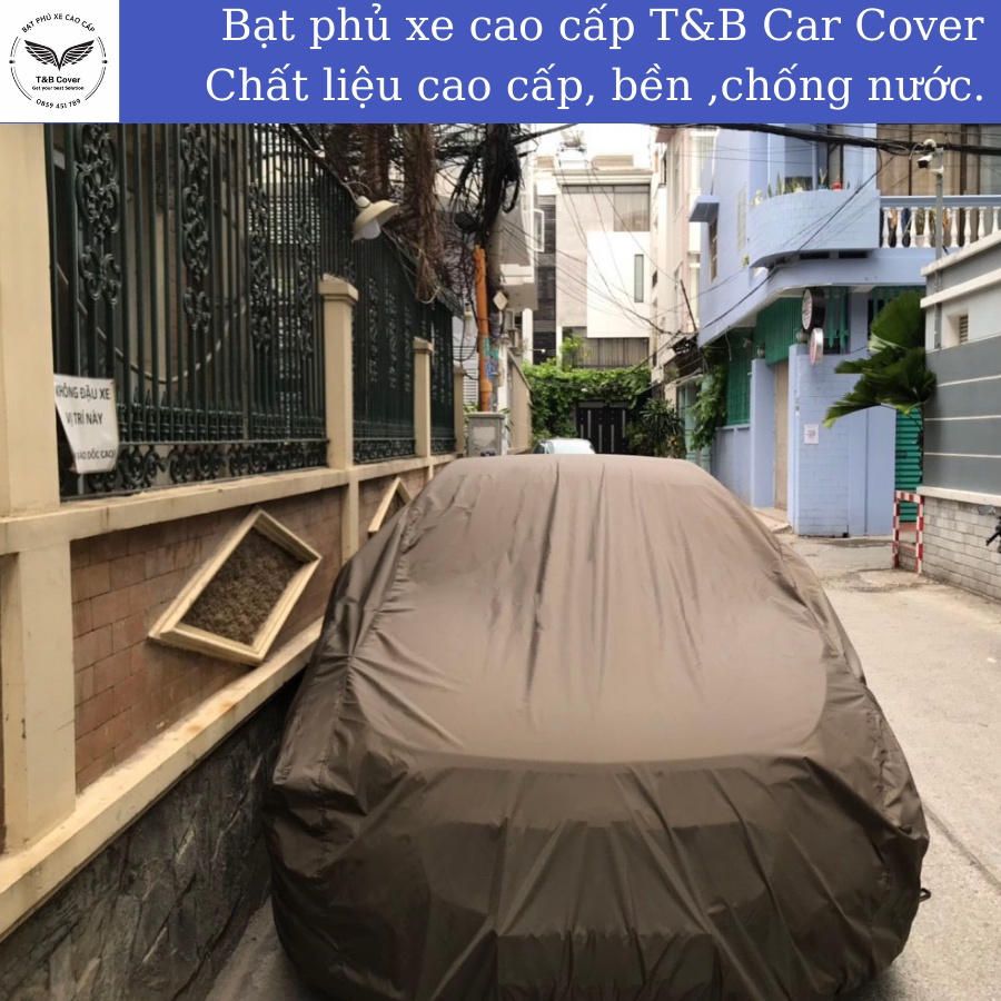 Bạt phủ Ô Tô Vinfast Chống Nắng, Chống Mưa, MayTheo Kích Thước Xe, Vải Dù dai bền