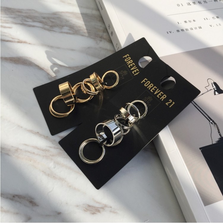 NHẪN SET 10 CHIẾC FOREVER 21