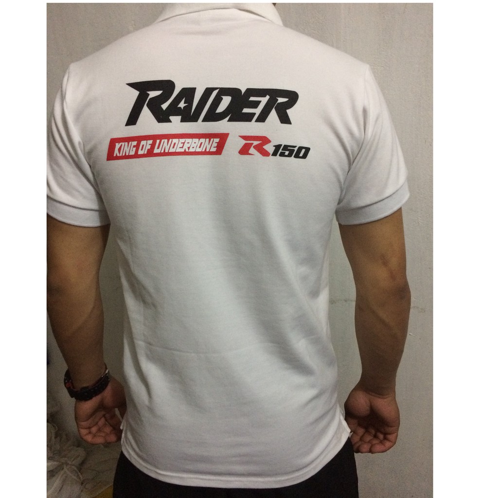 Áo tem xe suzuki raider