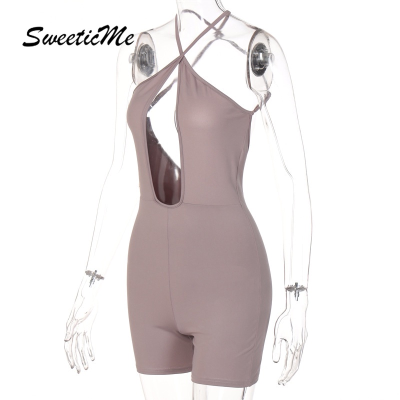 Áo liền quần SweeticMe Màu Trơn Hở Lưng 2022 | BigBuy360 - bigbuy360.vn