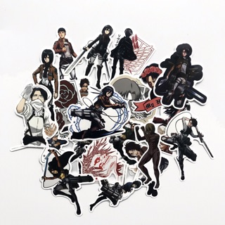 Bộ sticker dán Attack on Titan