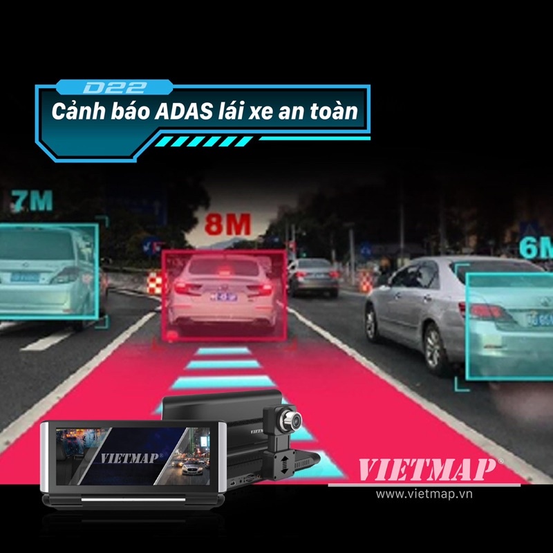 Camera Hành Trình VIETMAP D22 - Android- Định Vị Xe- Dẫn Đường S1- Phát Wifi- Truyền Video Online- Adas- Ghi Hình Kép | BigBuy360 - bigbuy360.vn