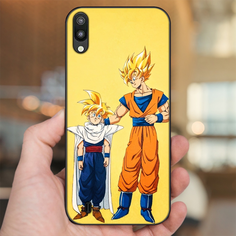 Ốp lưng Samsung M10 viền đen in hình Gohan Dragon Ball