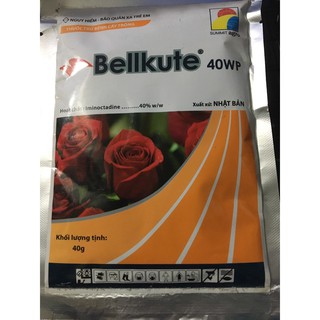 Thuốc trừ bệnh BellKute Đặc trị Phấn Trắng hoa hồng  gói 40gr