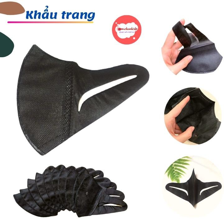 Khẩu trang 5d quai vải Nam Anh - Tomchuakids