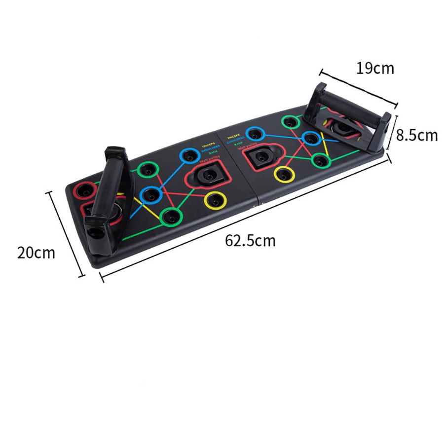 Bộ Dụng Cụ Hỗ Trợ Tập Hít Đất Chống Đẩy Đa Chức Năng Gấp Gọn MALEROADS