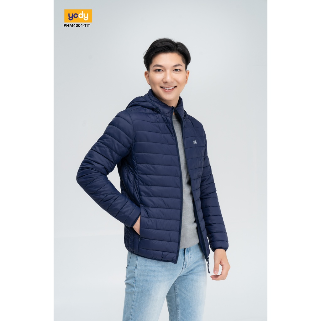 Áo phao nam siêu nhẹ 3S YODY giữ ấm siêu gọn siêu nhẹ có mũ MPH2 - PHM5001