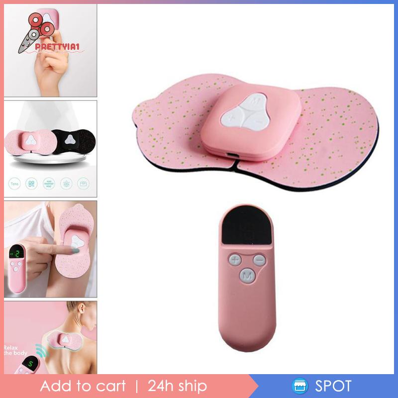 [Hàng mới về] Miếng dán cơ thể mini màu hồng mát-xa giảm đau đa dụng